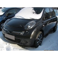 Мухобойка Nissan Micra K12 2003-2010 (Vip Tuning)