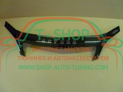 Мухобойка, дефлектор капота Opel Antara 2007- (Vip Tuning)