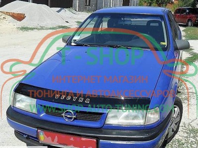 Мухобойка, дефлектор капота Opel Vectra A 1989-1996 (Vip Tuning)