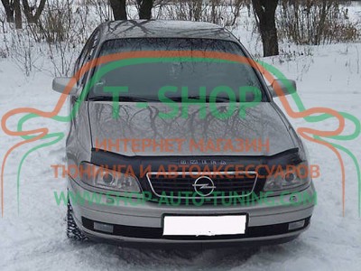 Мухобойка, дефлектор капота Opel Omega В 1999-2003 (Vip Tuning)
