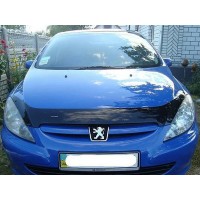 Мухобойка Peugeot 307 2001-2005 (Vip Tuning)