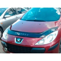 Мухобойка Peugeot 307 2005-2008 (Vip Tuning)