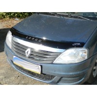 Мухобойка Renault Logan 2005-2013 (Vip Tuning)
