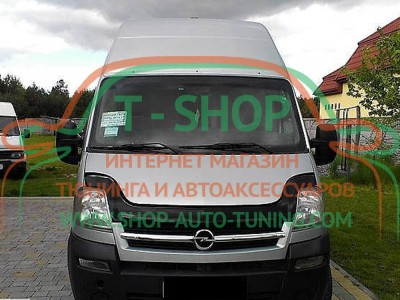 Мухобойка, дефлектор капота Renault Master 2003-2010 (Vip Tuning)