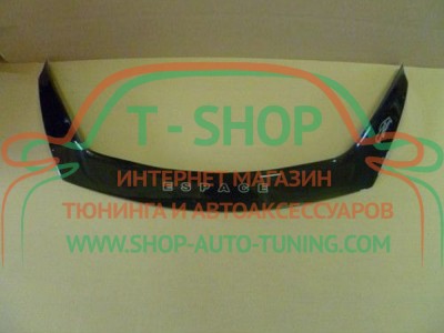 Мухобойка, дефлектор капота Renault Espace J81 2002- (Vip Tuning)