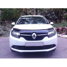 Мухобойка Renault Logan 2013- (Vip Tuning)