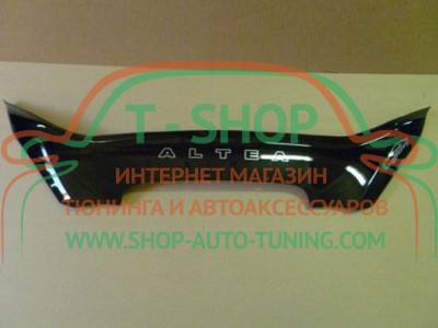 Мухобойка, дефлектор капота Seat Altea 2004- (Vip Tuning)