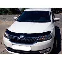 Мухобойка Skoda Rapid 2012- (Vip Tuning)
