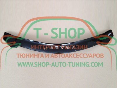 Мухобойка, дефлектор капота Ssang Yong Actyon 2013- (Vip Tuning)
