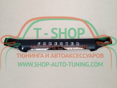 Мухобойка, дефлектор капота Subaru Forester 2000-2002 Кузов SF-5 (Vip Tuning)