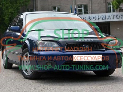 Мухобойка, дефлектор капота Subaru Legacy 1998-2003, Outback 1999-2003 (Vip Tuning)