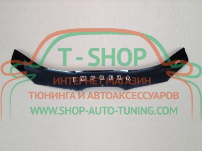 Мухобойка, дефлектор капота Subaru Impreza 2005-2007 (Vip Tuning)