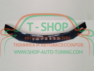 Мухобойка, дефлектор капота Subaru Impreza 2007-2011 (Vip Tuning)