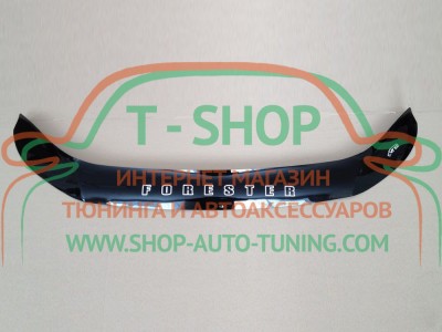 Мухобойка, дефлектор капота Subaru Forester 2008-2012 (Vip Tuning)