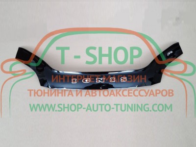 Мухобойка, дефлектор капота Suzuki Ignis 2003-2006  (Vip Tuning)