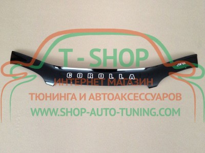 Мухобойка, дефлектор капота Toyota Corolla E11 1999–2001 (Vip Tuning)