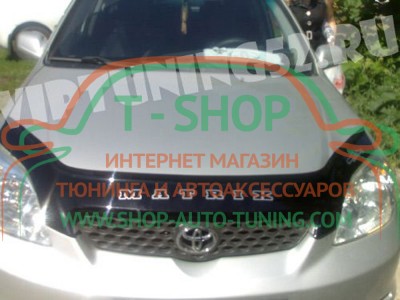 Мухобойка, дефлектор капота Toyota Matrix 2002-2008 (Vip Tuning)