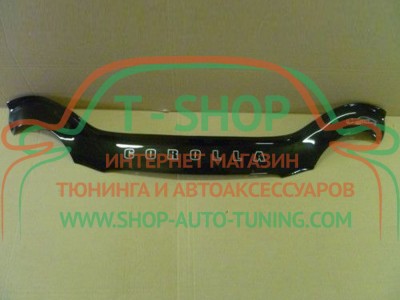 Мухобойка, дефлектор капота Toyota Corolla E11 1997-1999 (Vip Tuning)