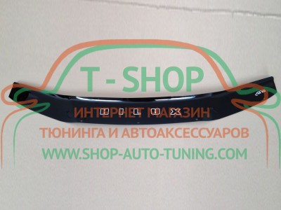 Мухобойка, дефлектор капота Toyota Hilux 2005-2011 (Vip Tuning)