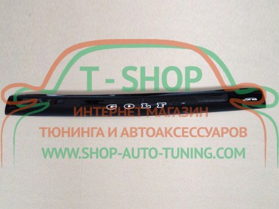 Мухобойка, дефлектор капота Volkswagen Golf 2 1983-1991 (Vip Tuning)