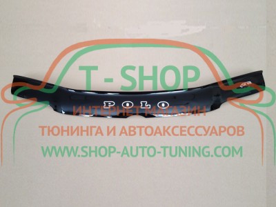 Мухобойка, дефлектор капота Volkswagen Polo Classic 1999-2002 (Vip Tuning)