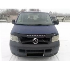 Мухобойка Volkswagen Transporter T5 2003-2010 Вариант Б (Vip Tuning)