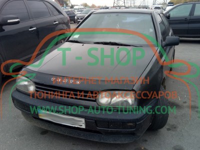 Мухобойка, дефлектор капота Volkswagen Vento 1992-1998 (Vip Tuning)