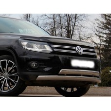 Мухобойка Volkswagen Tiguan 2007-2015 (Vip Tuning)