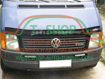 Мухобойка, дефлектор капота Volkswagen LT 1996-2006 (Vip Tuning)