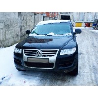 Реснички на фары Volkswagen Touareg 07-10