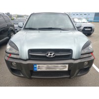 Реснички на фары Hyundai Tucson 04-14 Нижние