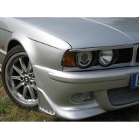 Реснички на фары BMW 5 E34 Ровные