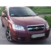 Реснички на фары Chevrolet Aveo T250