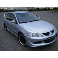 Реснички на фары Mitsubishi Lancer 9 Широкие