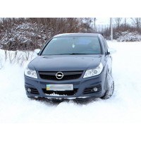 Реснички на фары Opel Vectra C