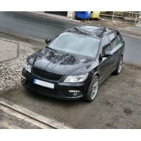 Реснички на фары Skoda Octavia A5 2009-2013