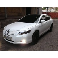 Реснички на фары Toyota Camry 40 06-11