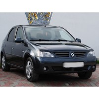 Реснички на фары Renault Logan 04-12