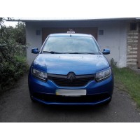 Реснички на фары Renault Logan 2013-
