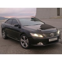 Реснички на фары Toyota Camry 50 11-14