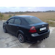 Спойлер Chevrolet Aveo T250 Лип
