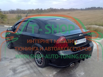 Спойлер Chevrolet Aveo T250 Лип