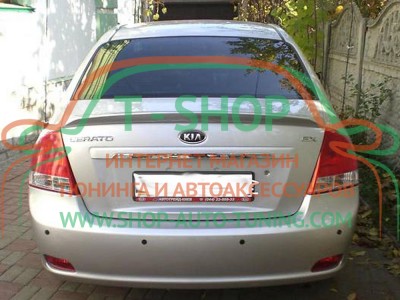 Спойлер Kia Cerato 05-09 Лип