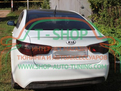 Спойлер Kia Rio 11-15 Лип Седан