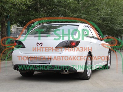 Спойлер Mazda 6 07-12 Лип Седан