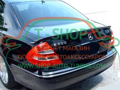 Спойлер Mercedes E-Class W211 02-09 Лип 3 части