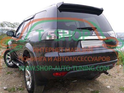 Спойлер Mitsubishi Pajero Sport 08-15 С-tuning