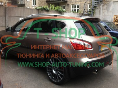 Спойлер Nissan Qashqai 06-14 ДСТ