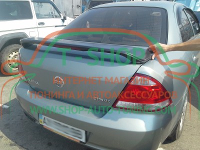 Спойлер Nissan Almera Classic 06-12 ДСТ