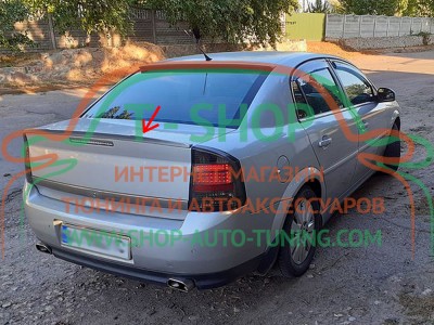 Спойлер Opel Vectra C Лип